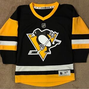 NHL Pittsburgh Penguins Jersey Youth Kids 4/7